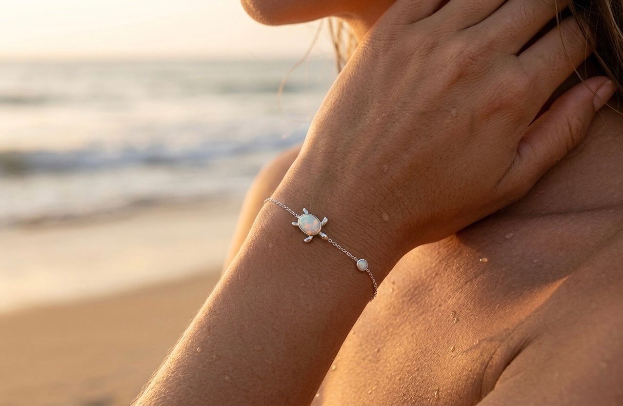 Mara | White Opal Bileklik